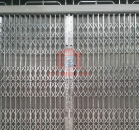 CỬA KÉO INOX CÓ LÁ U dày 8dem