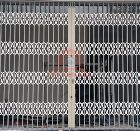 CỬA KÉO KHÔNG LÁ U XÁM 7DEM